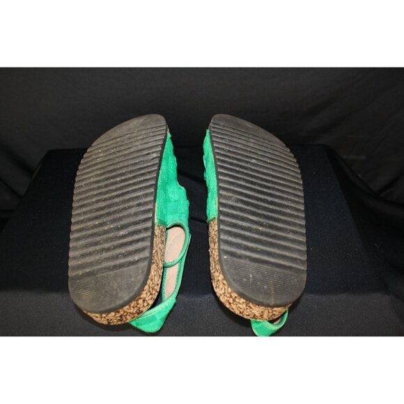 Weeboo Green Velcro Women's Sandals Size 11 - Picture 6 of 8